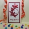 Luxury Handmade Christmas Card - Decorated With Beautiful Die Cut & Ribbon